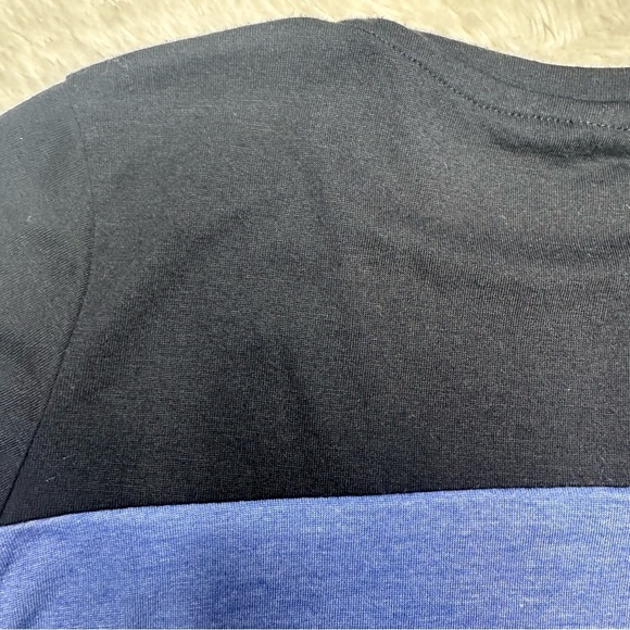 Shein Long Sleeved Shirt Two-Tone Blue & Black Size 7 - Picture 15 of 16